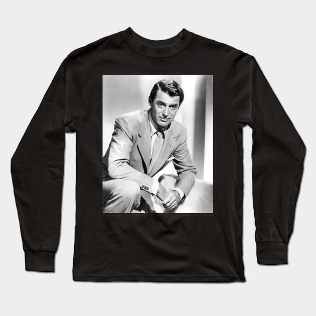 Cary Grant Long Sleeve T-Shirt by KOTFILMS